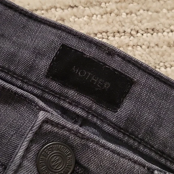 MOTHER The Dazzler Mid Rise Ankle Jeans-Lighting Up Lanterns - Picture 7 of 9